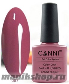 087 Canni Гель-лак Gel Color 7,3мл