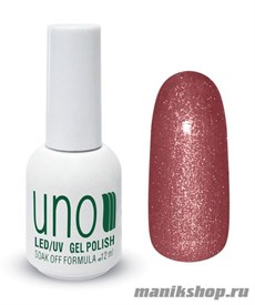 L7 Гель-лак UNO Клубничный зефир Limited Edition 12ml (Медный, с мерцающими частицами)