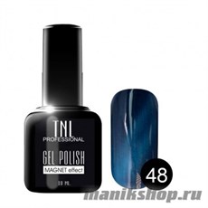 Гель-лак "TNL Кошачий глаз" №48 сапфировый 10мл