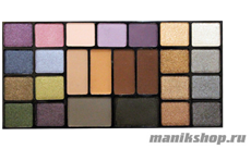 05935/03062 Triumf Набор теней 25цветов Color Palette Eyeshadow 02 Микс серого и фиолетово-коричневого