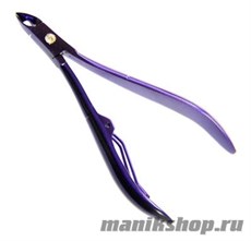 5080 Mertz Кусачки маникюрные «Ручная заточка» 692 перламутровые, одна пружина (лезвие 5мм)