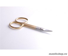 504 Lazeti Ножницы для кожи, 18мм лезвие, полузолотая поверхность
