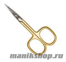 3576 Mertz Ножницы маникюрные «Ручная заточка» 651 G P-Z золото
