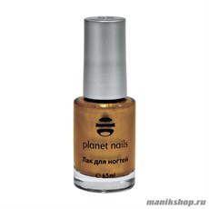 30008 Planet Nails Лак для стемпинга 6,5мл Золото