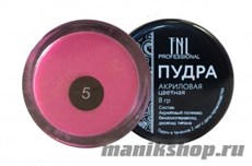 TNL Акриловая пудра №05 фуксия 8гр