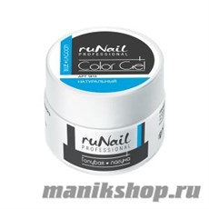 1813 RuNail Цветной УФ-гель (Голубая лагуна, Blue Lagoon) 7,5гр