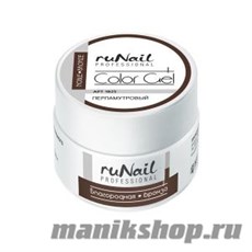 1825 RuNail Цветной УФ-гель (с перлам, Благородная бронза) 7,5гр