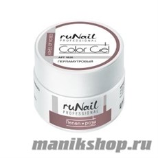 1826 RuNail Цветной УФ-гель (с перламутром, Пепел розы) 7,5гр