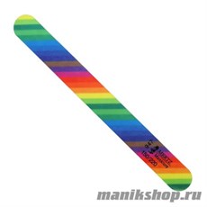 Mertz Пилка цветная радуга прямая 150*220грит 18см