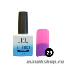 TNL Гель-лак Тhermo №29 Ярко-розовый/фиолетовый 10мл