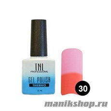TNL Гель-лак Тhermo №30 Молочно-розовый/персиково-розовый 10мл