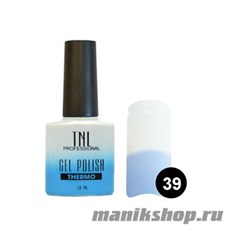 TNL Гель-лак Тhermo №39 Белый/голубой 10мл