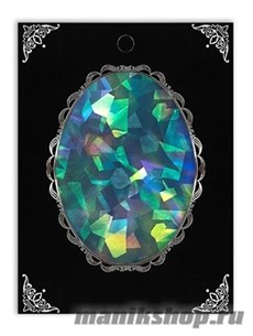 01 Фольга для дизайна ногтей "Битое стекло" Голография