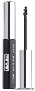 80202 Pupa 0135 003 Гель для фиксации бровей  "EYEBROW PLUMP GEL" тон 03 Темно-коричневая