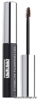 80201 Pupa 0135 002 Гель для фиксации бровей  "EYEBROW PLUMP GEL" тон 02 Коричневая