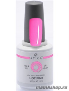№ 65 Atica Гель-лак для ногтей HOT PINK 7,5мл