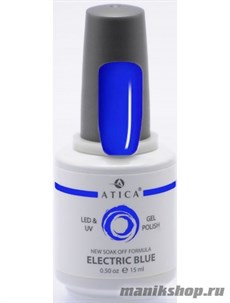 № 64 Atica Гель-лак для ногтей ELECTRIC BLUE 7,5мл