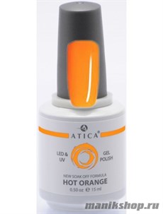 № 62 Atica Гель-лак для ногтей HOT ORANGE 7,5мл