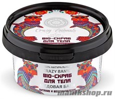 35964 Natura Siberica Crazy animals Скраб-bio для тела "Медовая баня" 180мл