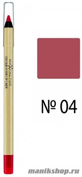 50946 Max Factor Карандаш для губ Colour Elixir, тон №04 (Pink Princess)