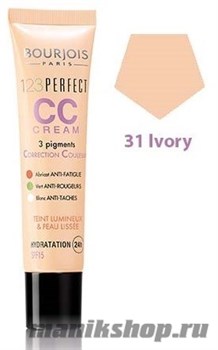 Bourjois 385031 Крем Корректор для лица "CC CREAM" тон 31 ivory