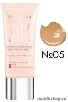 Bourjois 318035 Тональный крем для лица "City  Radiance" тон 05 Beige dore
