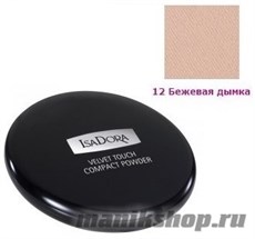 114912 IsaDora Пудра компактная "Velvet touch compact powder" тон 12 Бежевая дымка
