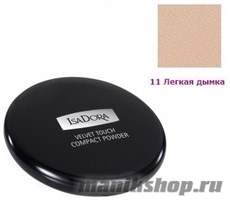 114911 IsaDora Пудра компактная "Velvet touch compact powder" тон 11 Мягкая дымка