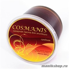 Cosmanis Сахарная паста для эпиляции Средняя 600гр