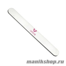 Option Пилка для ногтей из майлара прямая 100/180 (белая)