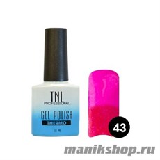 TNL Гель-лак Тhermo №43 Карамельно-розовый/ мандариновый (с микроблёстками) 10мл