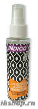 Indigo Спа-коктель-флюид для сияния волос "Брызги блеска" 100мл
