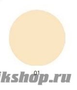 31014 KiKi Пудра компактная FRESH LOOK 01 бежевая роза