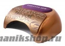 8339 Лампа LED+CCFL 48 Вт Nail Art Золотая с узорами