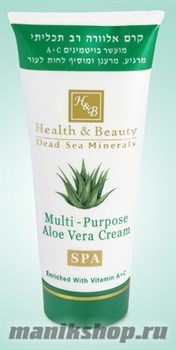 43465/221 Health&amp;Beauty Крем для тела универсальный с Алоэ Вера 180мл