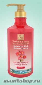 Health&amp;Beauty Гель-крем для душа увлажняющий Орхидея 780мл