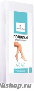 TNL Бумага для депиляции Белая 100шт