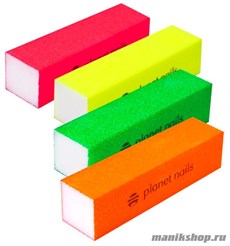 Planet Nails Баф для ногтей цветной