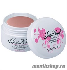 4108 JessNail Гель однофазный peach 15гр Нежно-персиковый (белая банка)