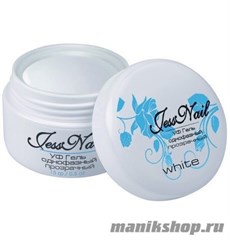 5102 JessNail Гель однофазный white 15гр Белый (белая банка)