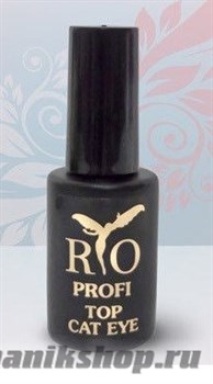 №2 Rio Profi Каучуковый Топ ЗОЛОТО для гель-лака Кошачий глаз 7мл