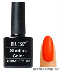 Bluesky Гель-лак 101 CL  "Неоновый апельсин" 10мл