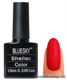 Bluesky Гель-лак 115 SU "Ярко-красный" 10мл