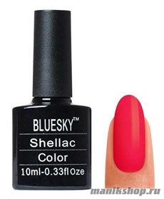 Bluesky Гель-лак 124 SU  "Ярко-розовый" 10мл
