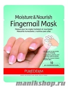 Purederm Маска для пальцев рук Увлажнение и питание 1*10шт