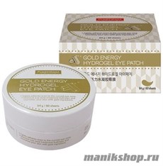 184383 Purederm ПАТЧИ гидрогелевые вокруг глаз "Энергия золота" 60шт