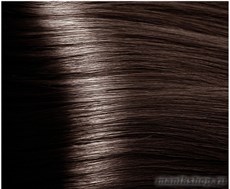 5.81 Kapous Hyaluronic acid Крем-краска для волос 100мл Светлый коричневый шоколадно-пепельный