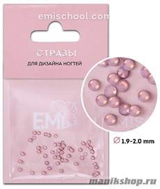 E.Mi Стразы для ногтей №6 «Светло-розовые» 50шт