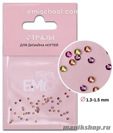 E.Mi Стразы для ногтей №3 «Хамелеон» 50шт