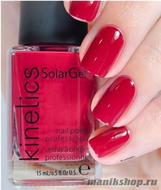 380 Kinetics SolarGel Hedonist Red Лак гелевый для ногтей 15мл (Стойкий, БЕЗ уф-лампы)